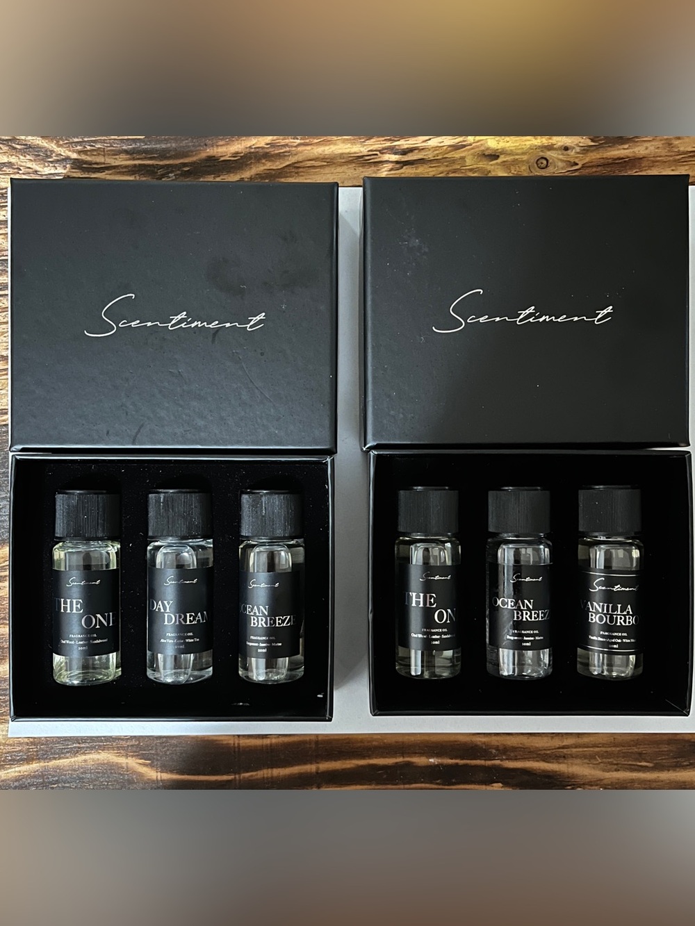 SCENTIMENT luxury fragrance oils / 6 bottles